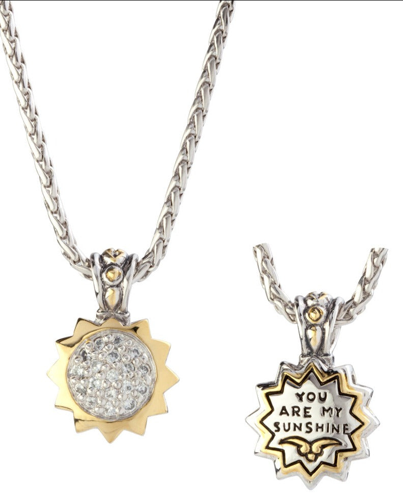 Celebration Collection - You Are My Sunshine Star Slider Necklace