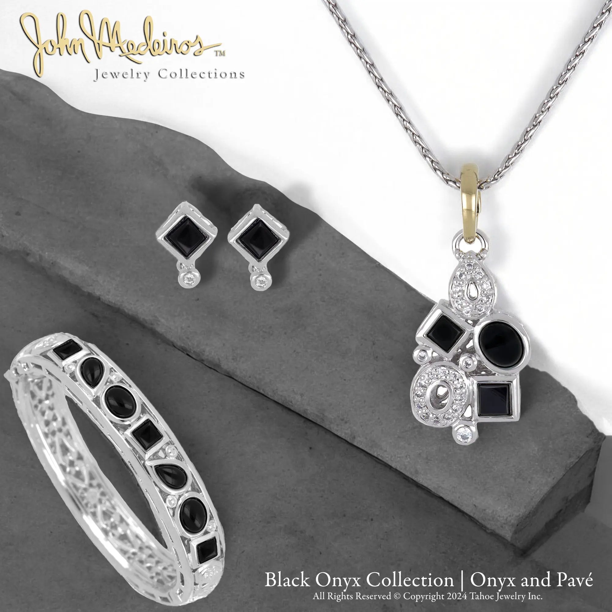 Black-Onyx-Collection John Medeiros Jewelry Collections