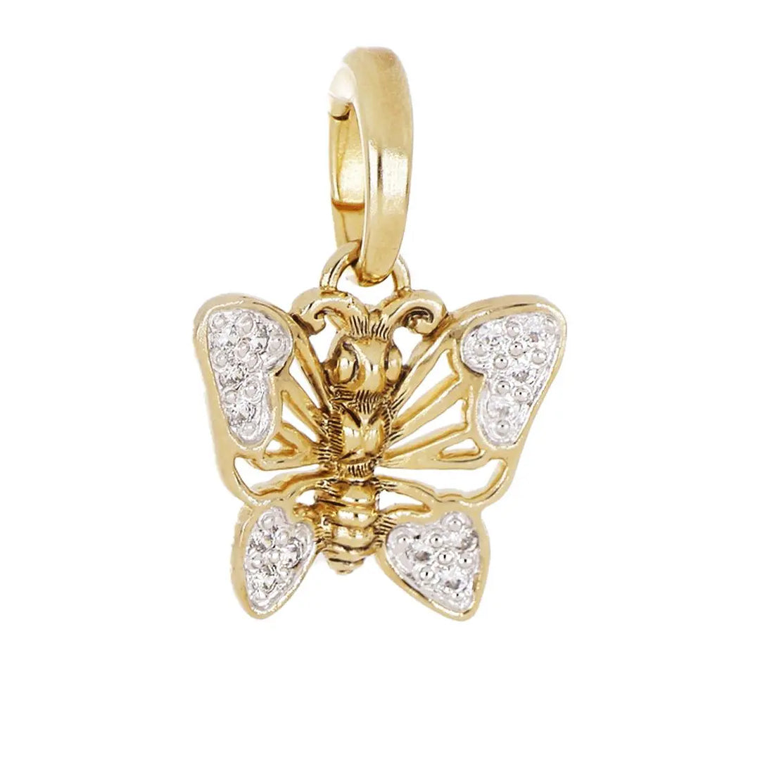 20th Anniversary Collection - Large Enhancer Butterfly Pendant John Medeiros Jewelry Collections