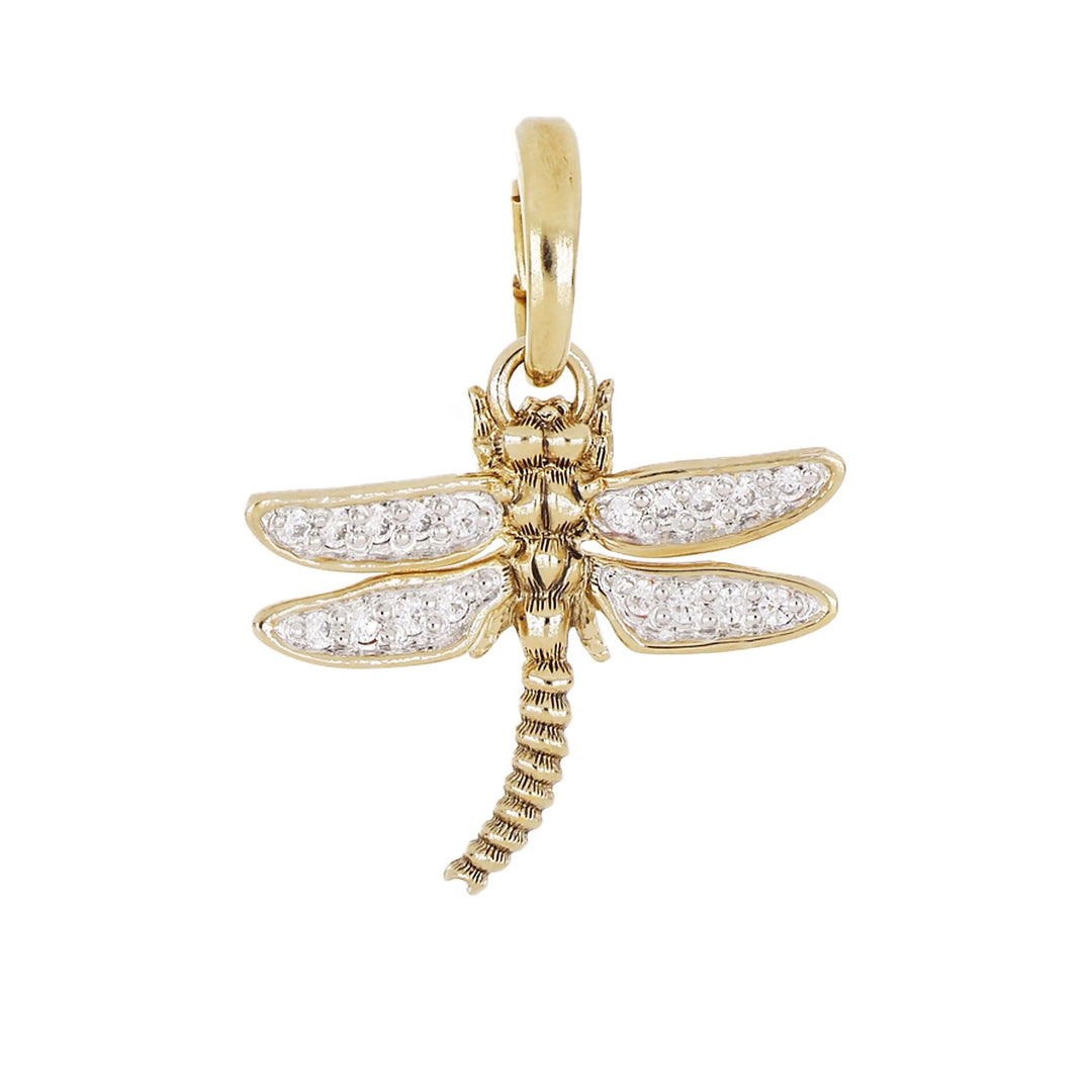 20th Anniversary Collection - Large Enhancer Dragonfly Pendant John Medeiros Jewelry Collections