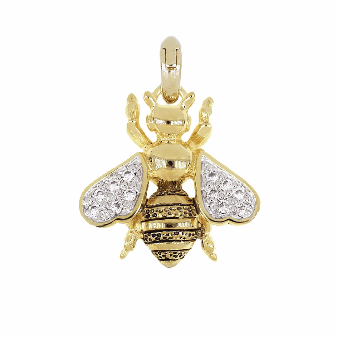 20th Anniversary Collection - Large Queen Bee Pendant John Medeiros Jewelry Collections