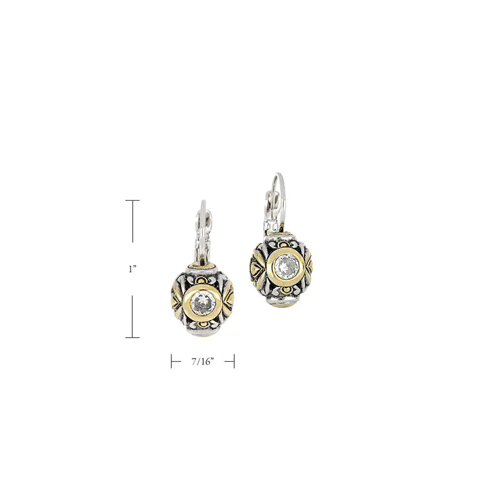 Antiqua Collection - Circle French Wire Earrings John Medeiros Jewelry Collections