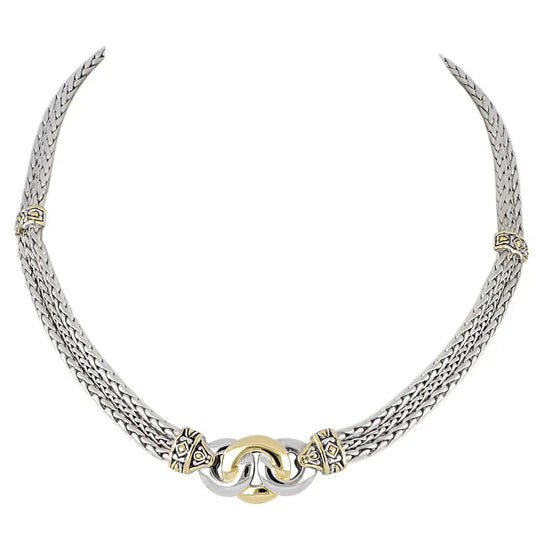 Antiqua Collection - Three Circle Necklace John Medeiros Jewelry Collections