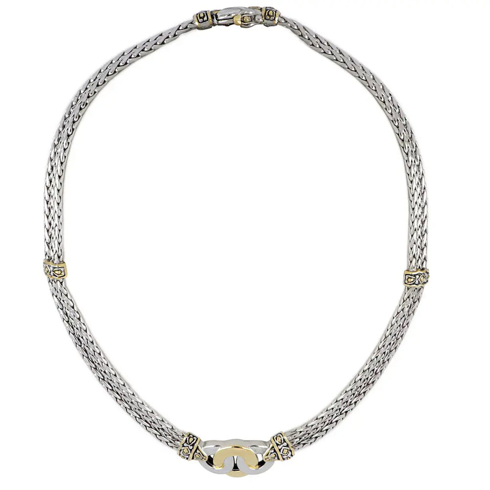 Antiqua Collection - Three Circle Necklace John Medeiros Jewelry Collections