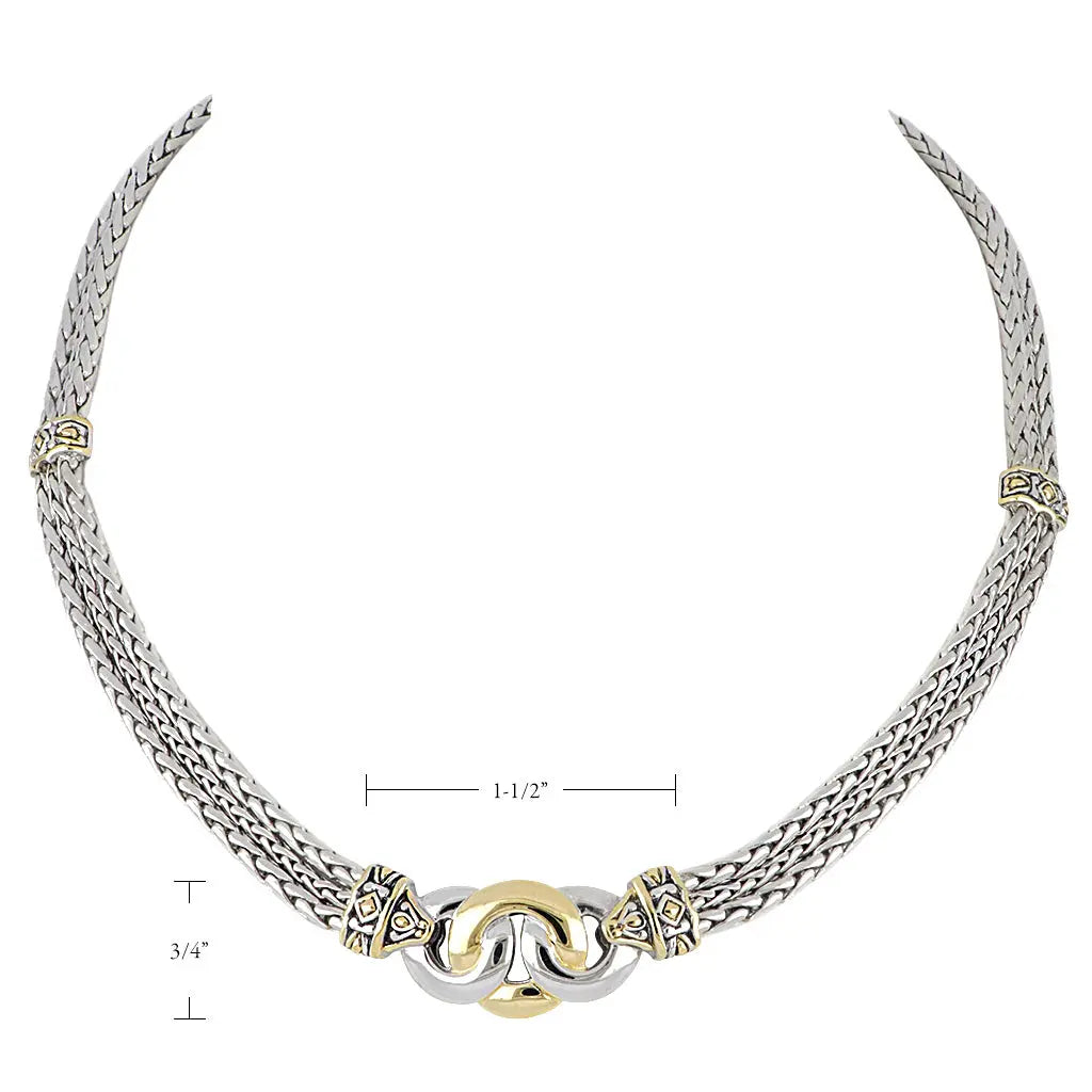 Antiqua Collection - Three Circle Necklace John Medeiros Jewelry Collections