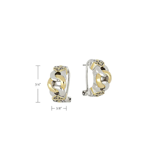 Antiqua Collection - Three Circle Post Clip Earrings John Medeiros Jewelry Collections