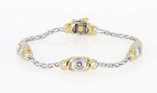 Antiqua Collection - Three Station Crystal Circle Bracelet John Medeiros Jewelry Collections