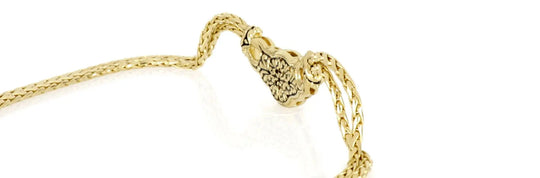 Anvil Collection - Gold & Pavé Double-Strand Horseshoe Necklace John Medeiros Jewelry Collections