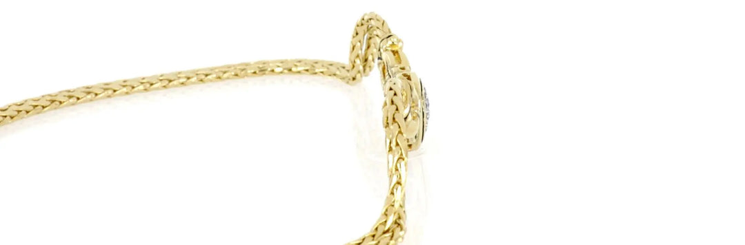 Anvil Collection - Gold & Pavé Double-Strand Horseshoe Necklace John Medeiros Jewelry Collections