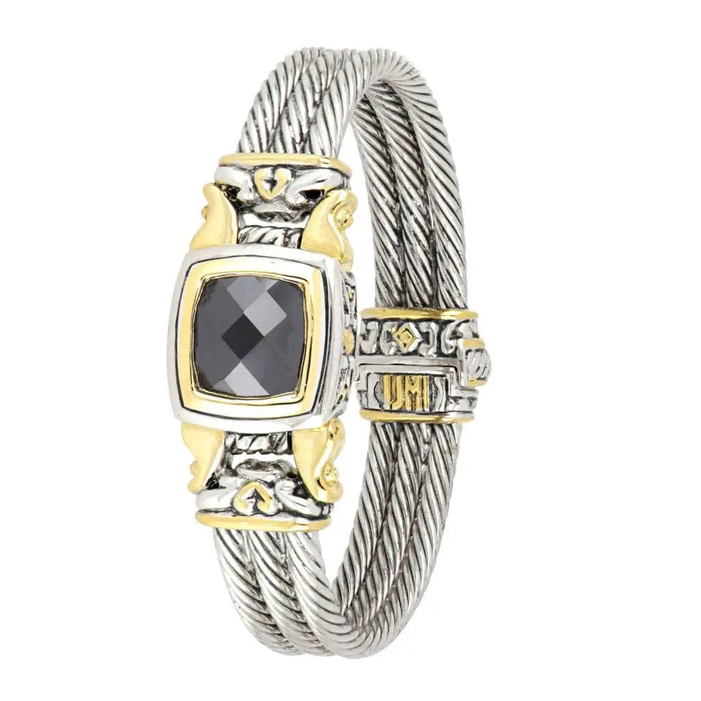 Anvil Collection - Square Cable Magnetic Clasp Bracelet John Medeiros Jewelry Collections