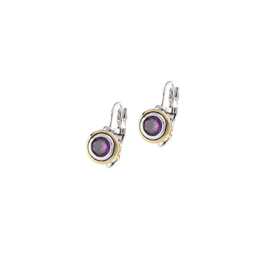 Beijos Collection - Cubic Zirconia Bezel Set Earrings John Medeiros Jewelry Collections