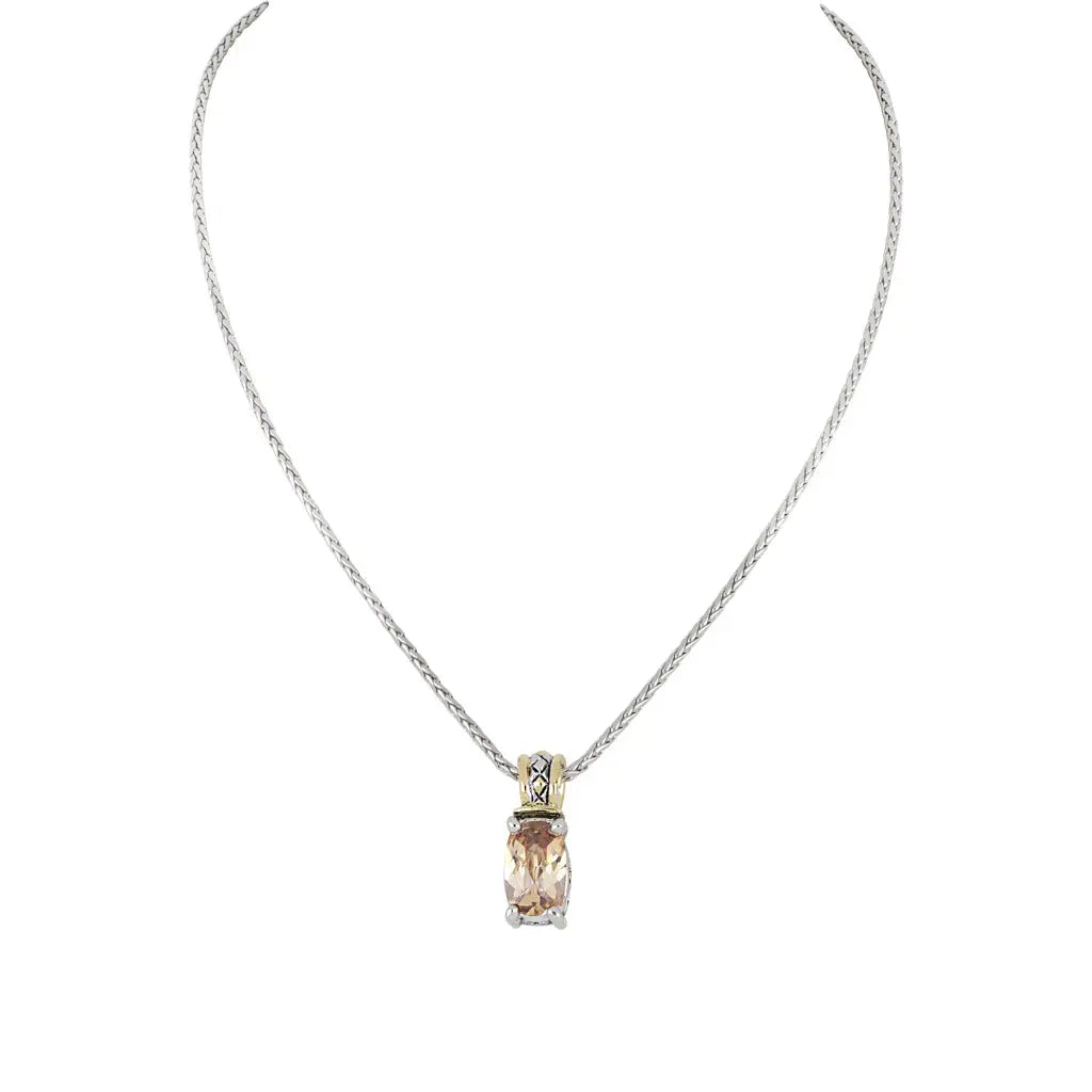 Beijos Cor - Narrow TJ Cut Pendant Necklace John Medeiros Jewelry Collections