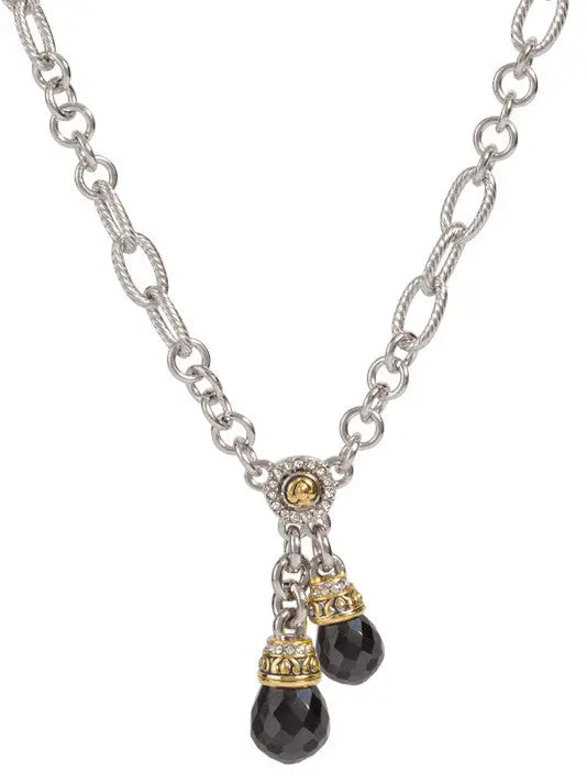 Briolette Collection - Double Drop Necklace John Medeiros Jewelry Collections