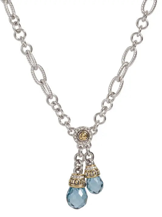 Briolette Collection - Double Drop Necklace John Medeiros Jewelry Collections