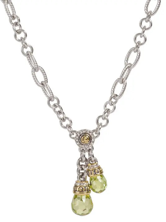 Briolette Collection - Double Drop Necklace John Medeiros Jewelry Collections