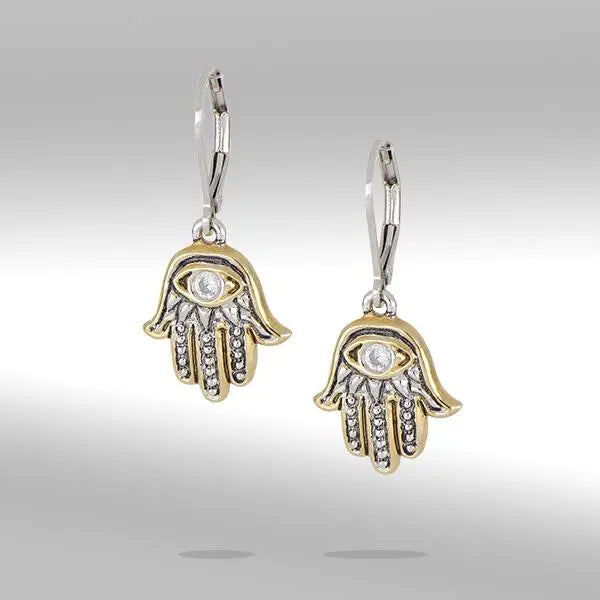 Celebration Collection - Hamsa Hand French Wire Earrings John Medeiros Jewelry Collections