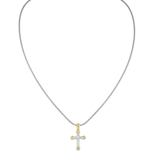 Celebration Collection - Small Four Stone Cross John Medeiros Jewelry Collections