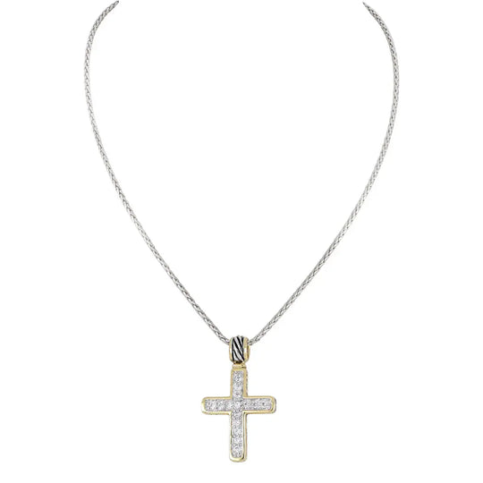 Celebration Petite Pavé - Cross Necklace John Medeiros Jewelry Collections