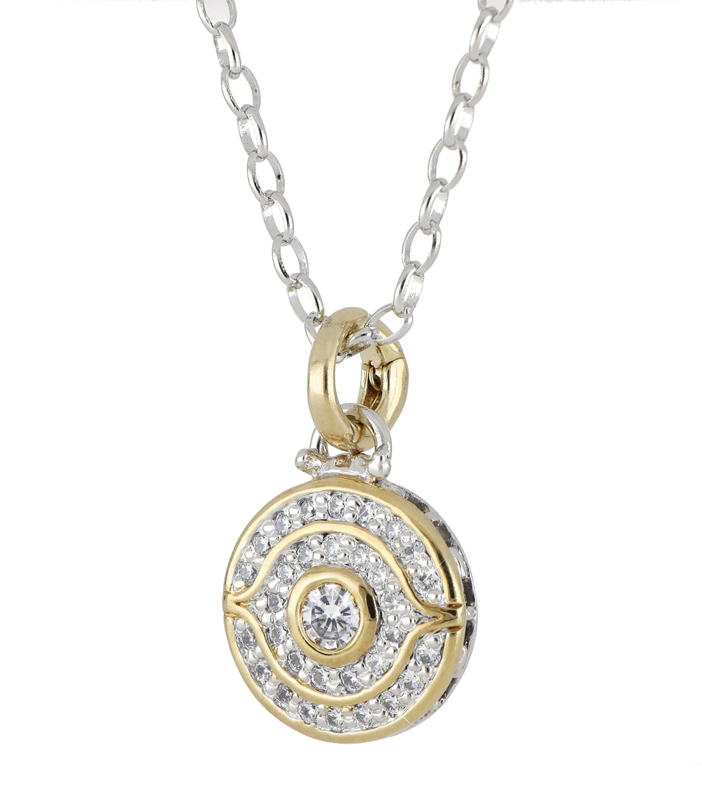 Celebration Petite Pavé - Evil Eye Necklace John Medeiros Jewelry Collections