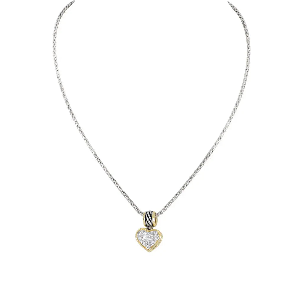 Celebration Petite Pavé - Heart Necklace John Medeiros Jewelry Collections