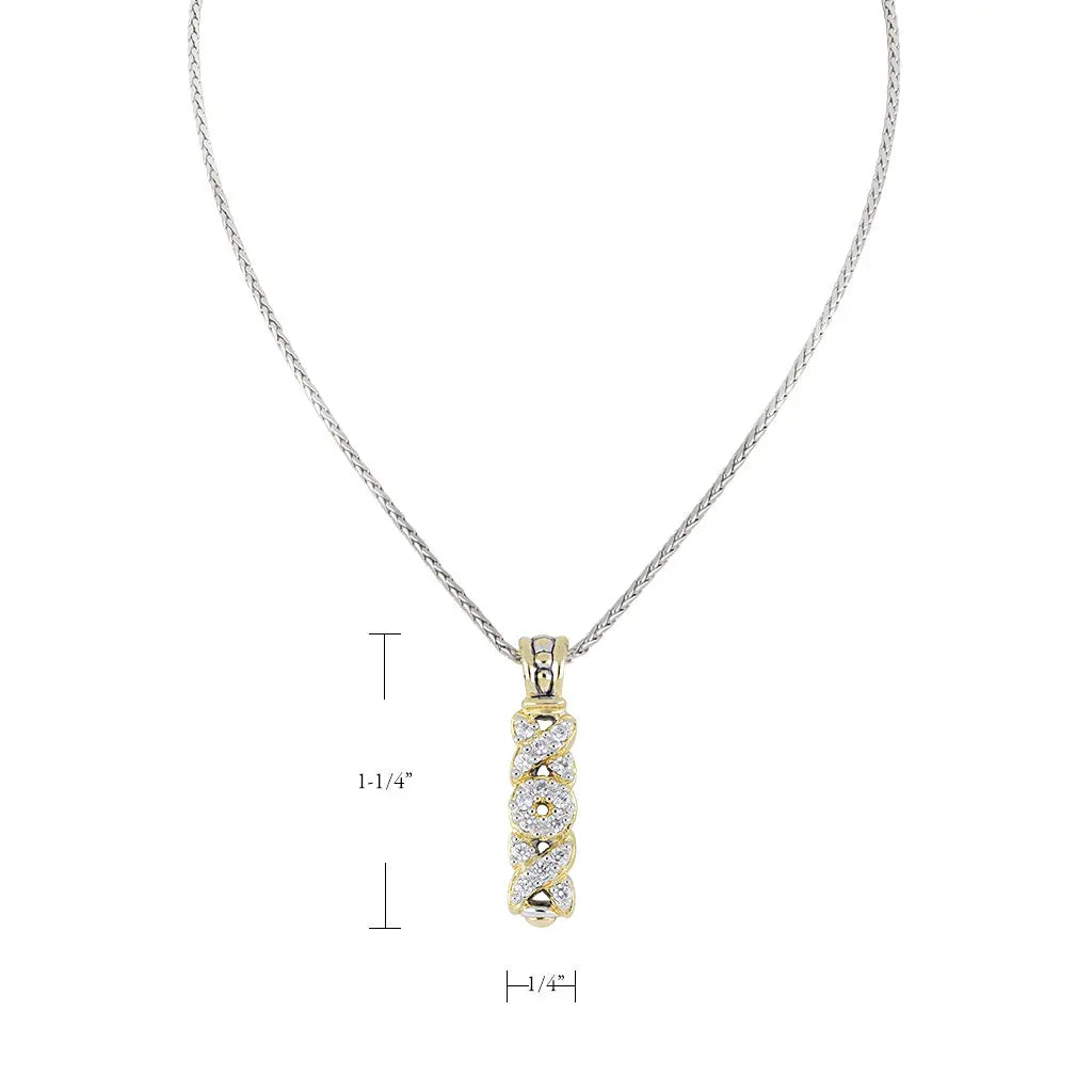 Celebration Petite Pavé - Hugs and Kisses Necklace John Medeiros Jewelry Collections