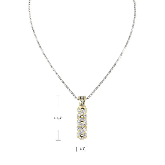 Celebration Petite Pavé - Hugs and Kisses Necklace John Medeiros Jewelry Collections