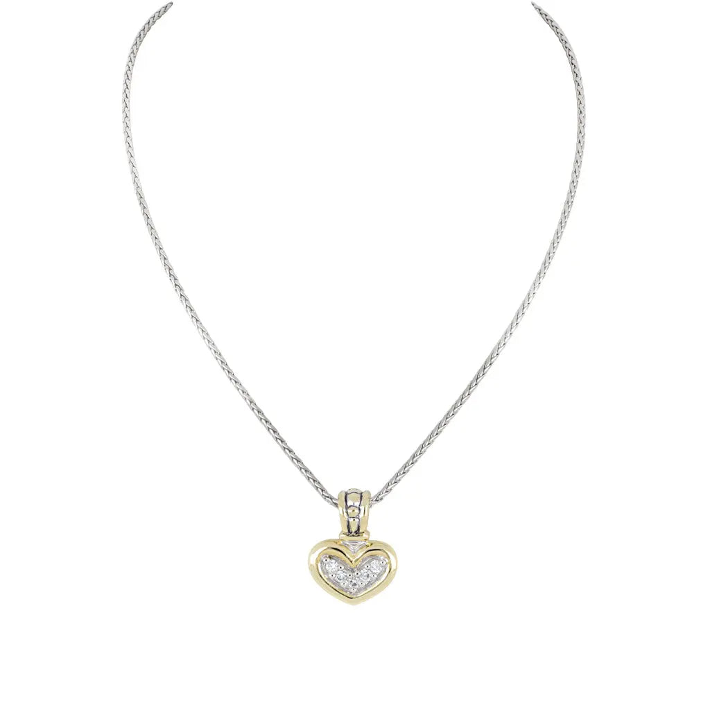 Celebration Petite Pavé - JM Bail Heart Necklace John Medeiros Jewelry Collections