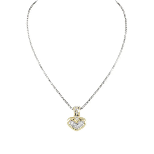 Celebration Petite Pavé - JM Bail Heart Necklace John Medeiros Jewelry Collections