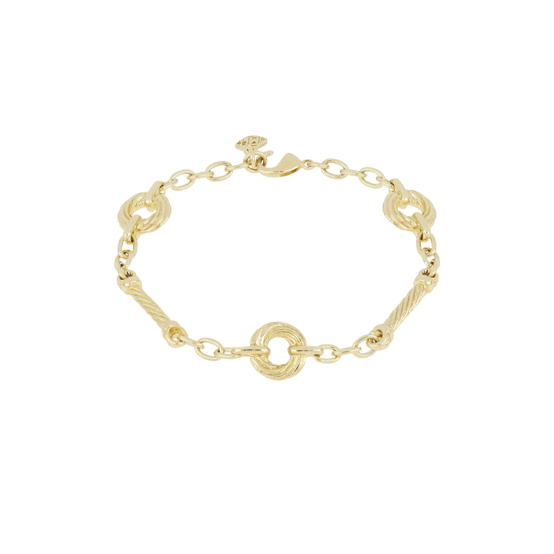 Cordão Collection - 3 Circle Link Bracelet John Medeiros Jewelry Collections