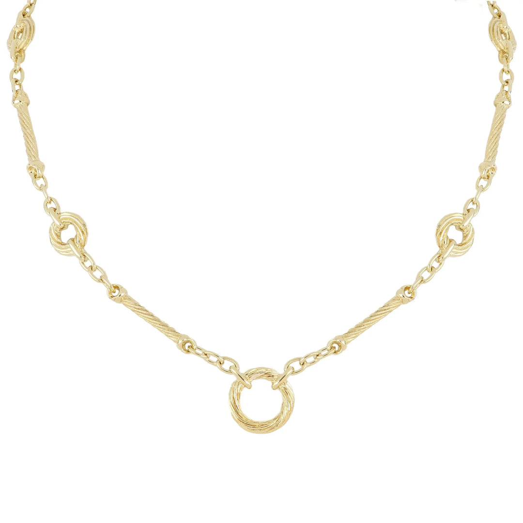 Cordão Collection - Circle Seven Station Necklace John Medeiros Jewelry Collections