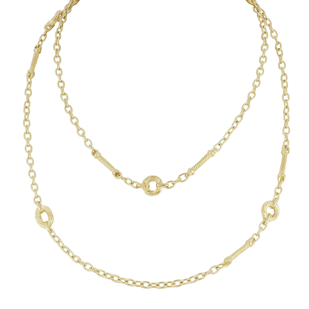 Cordão Collection - Circle & Oval Necklace John Medeiros Jewelry Collections