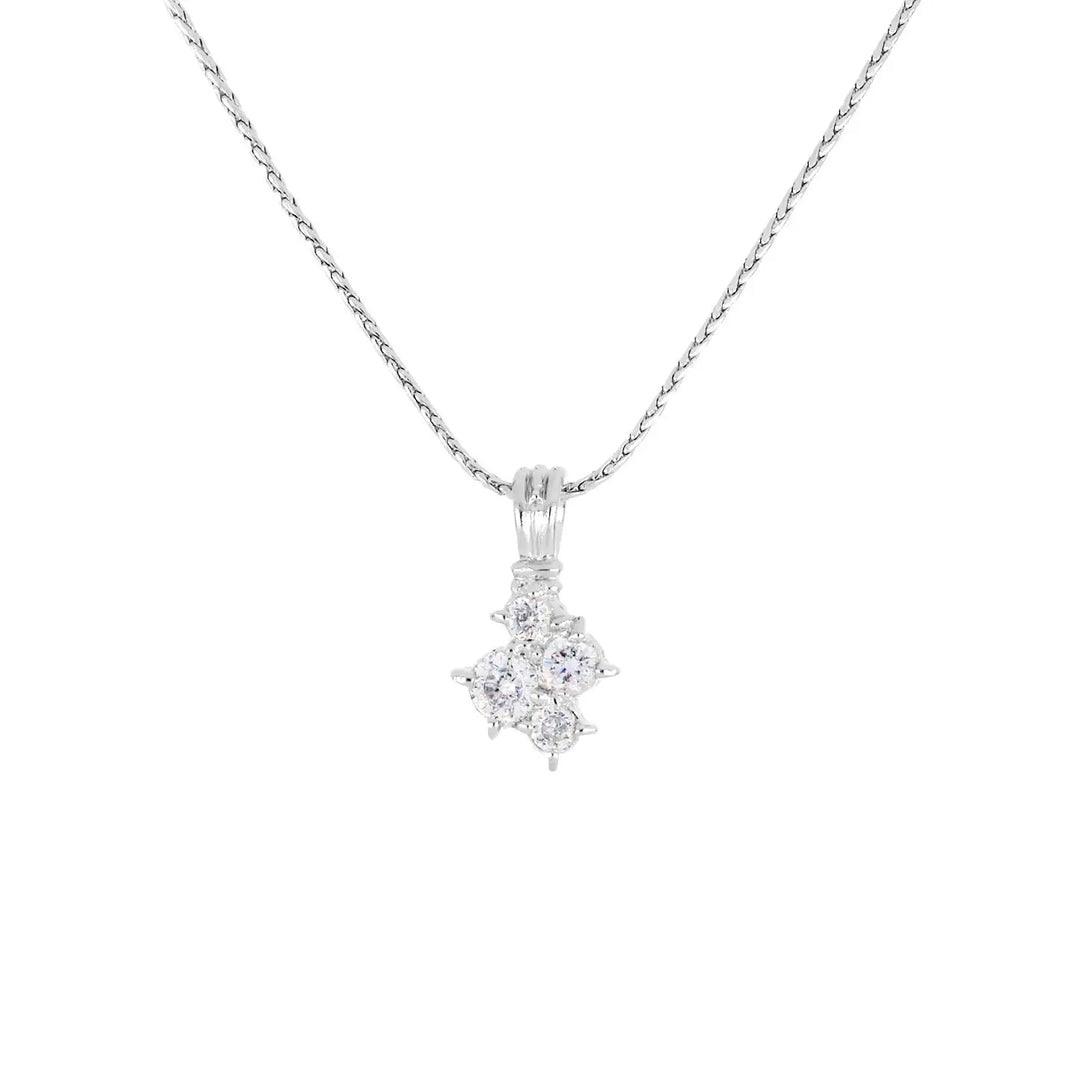 Diamante Cluster 104 - 4 Stone Pendant John Medeiros Jewelry Collections