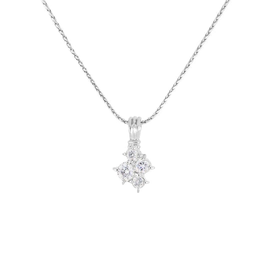 Diamante Cluster 104 - 4 Stone Pendant John Medeiros Jewelry Collections