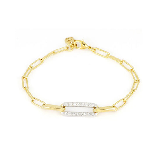 Diamante - Large Pavé Link Bracelet John Medeiros Jewelry Collections