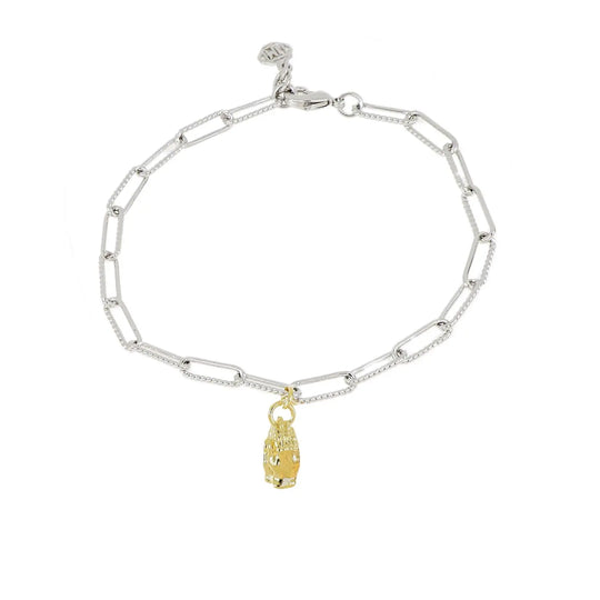 Diamante - Praying Hands Charm Bracelet John Medeiros Jewelry Collections