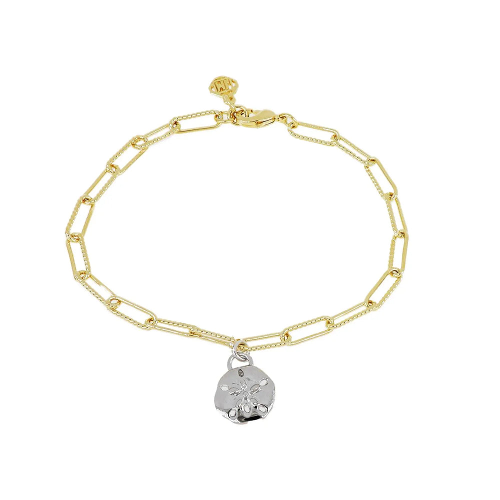 Diamante - Sand Dollar Charm Bracelet John Medeiros Jewelry Collections