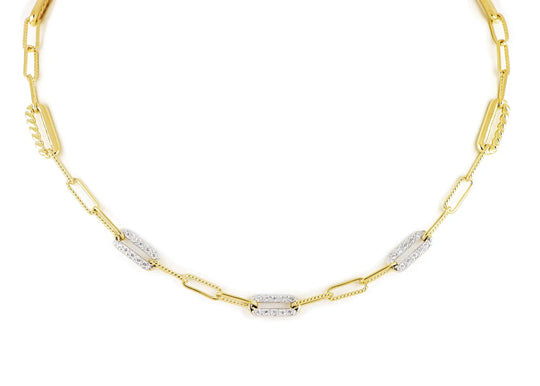 Diamante - Three Station Pavé Necklace John Medeiros Jewelry Collections