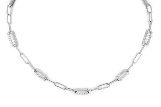 Diamante - Three Station Pavé Necklace John Medeiros Jewelry Collections