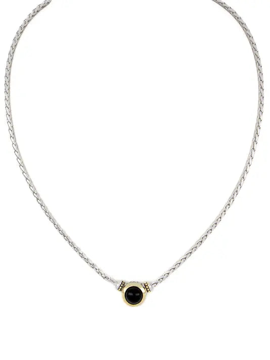 Genuine Black Onyx Necklace John Medeiros Jewelry Collections