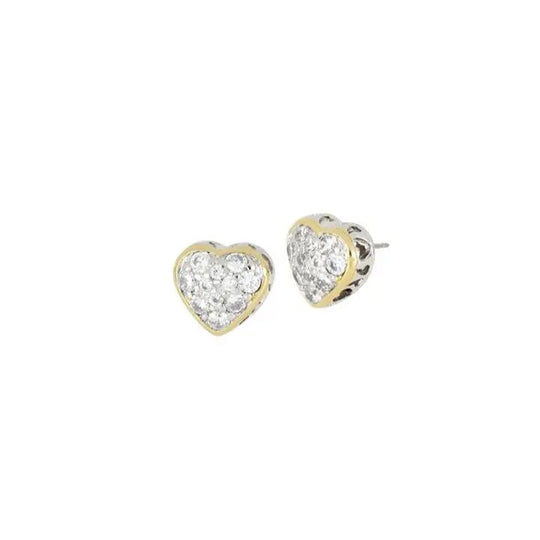 Heart Collection - Pavé Stud Earrings John Medeiros Jewelry Collections