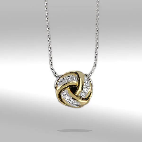 Infinity Love Knot Collection - Pavé Slider Necklace John Medeiros Jewelry Collections