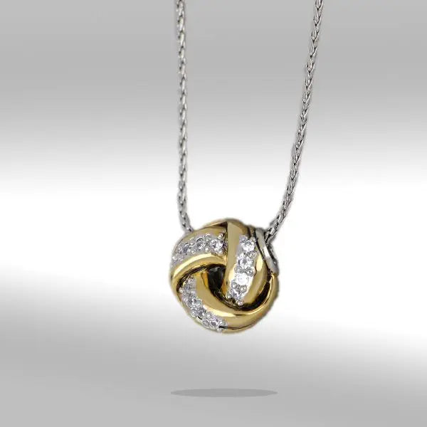 Infinity Love Knot Collection - Pavé Slider Necklace John Medeiros Jewelry Collections