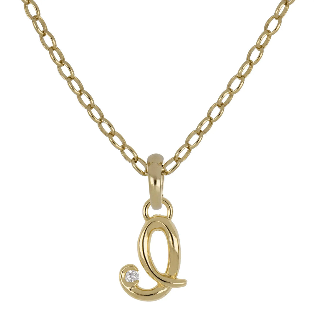 John Medeiros Jewelry Collections Initials Necklaces John Medeiros Jewelry Collections