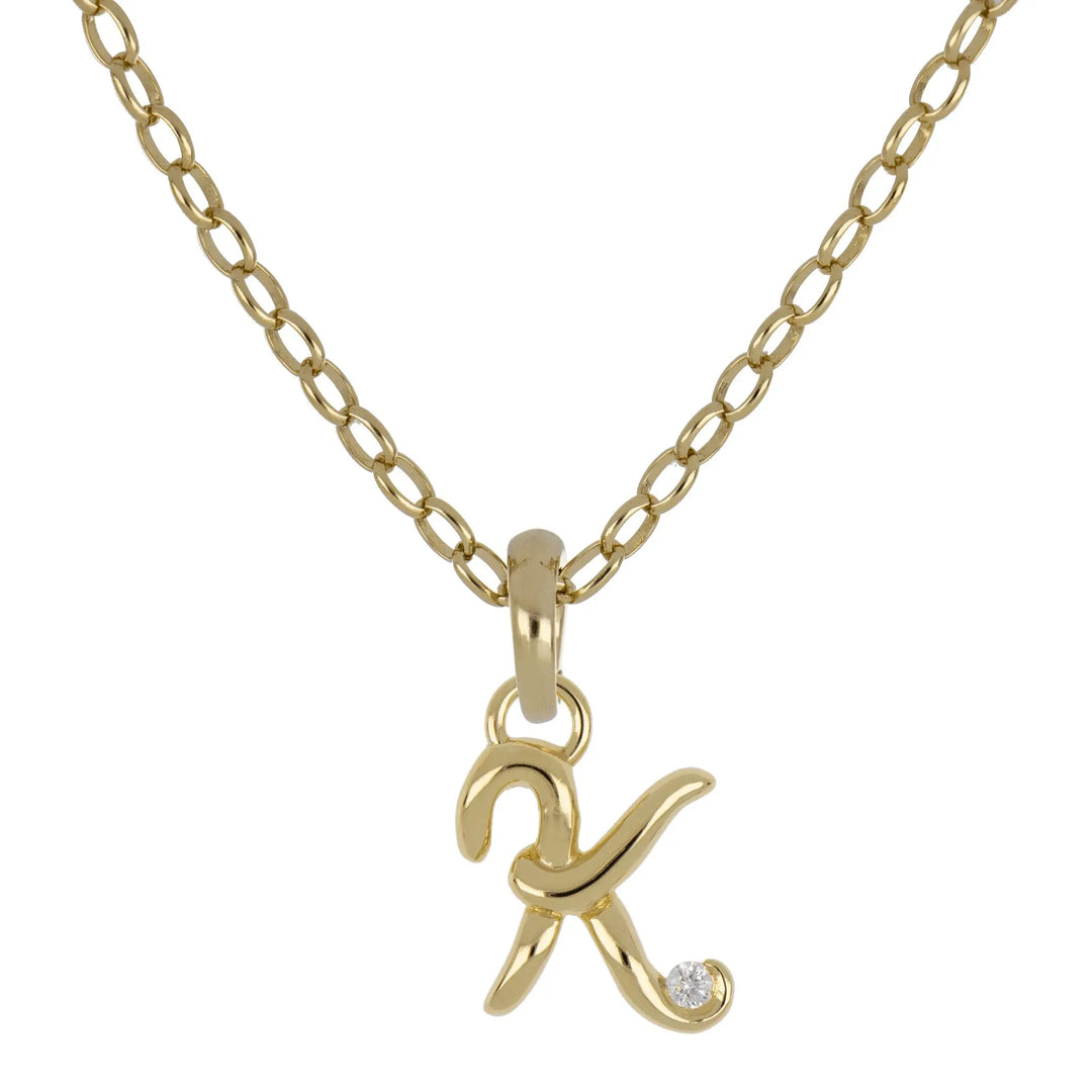 John Medeiros Jewelry Collections Initials Necklaces John Medeiros Jewelry Collections