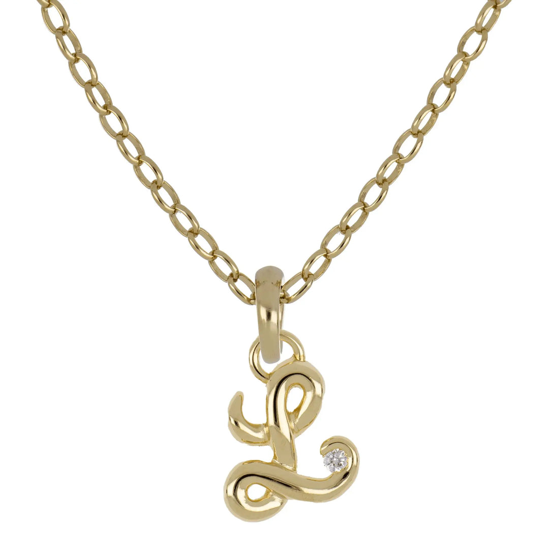 John Medeiros Jewelry Collections Initials Necklaces John Medeiros Jewelry Collections