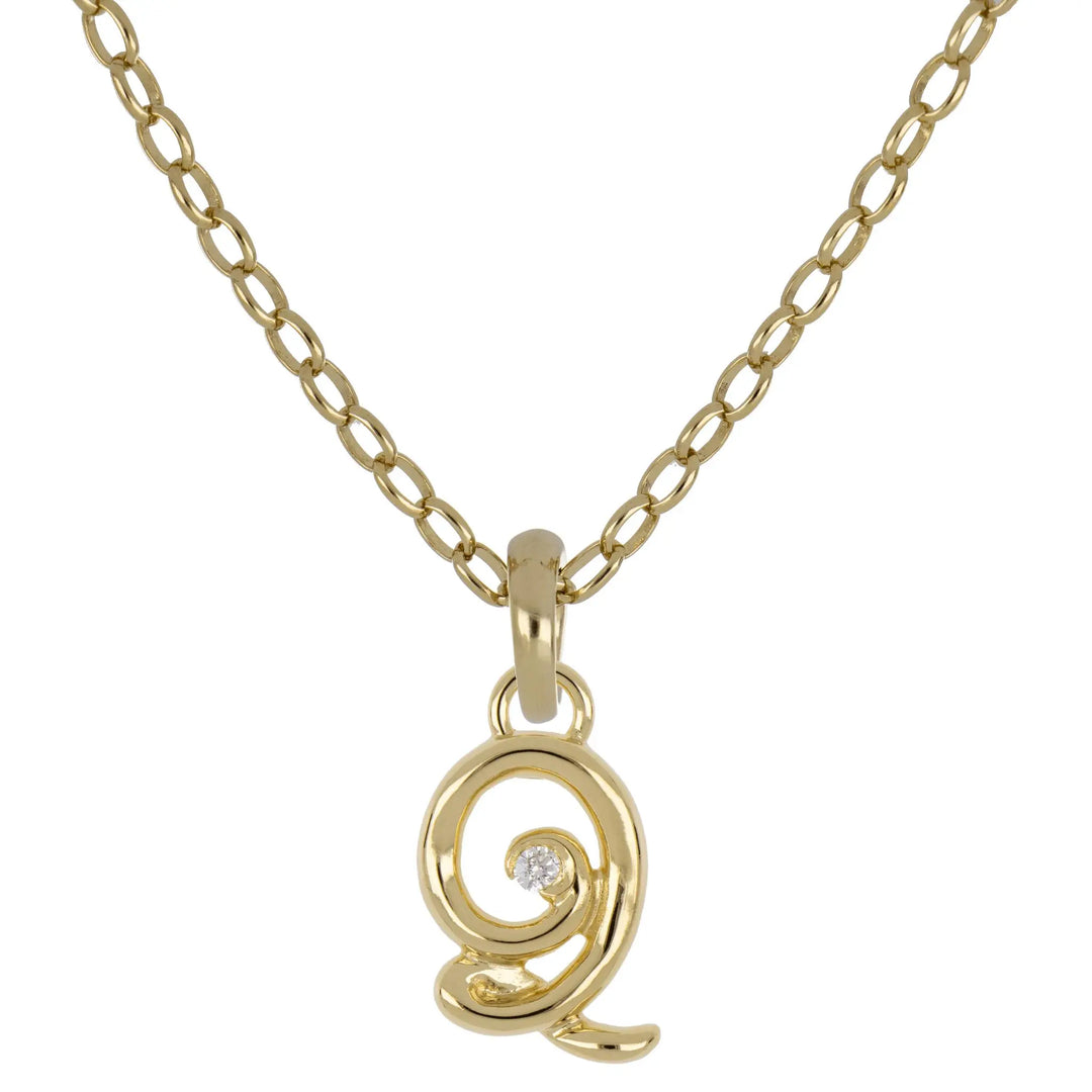 John Medeiros Jewelry Collections Initials Necklaces John Medeiros Jewelry Collections