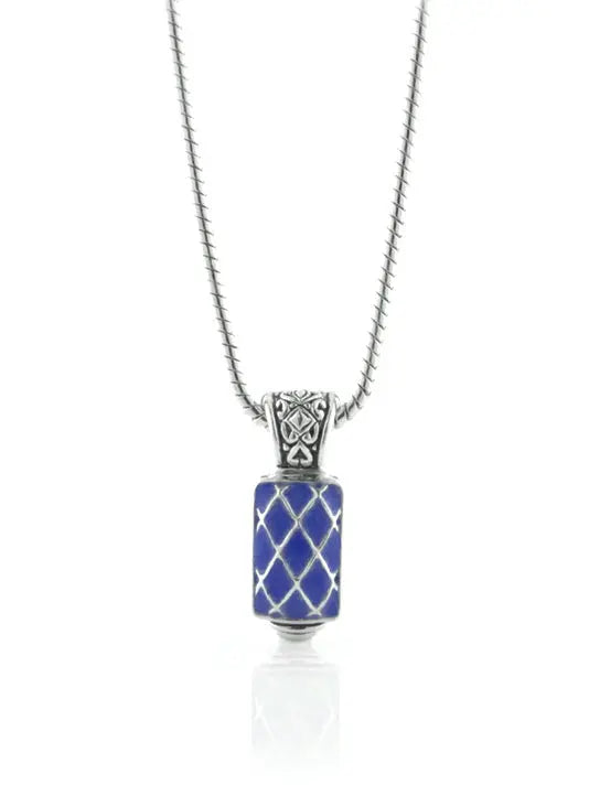 *Last Act* Lattice Collection Turquoise Pendant Necklace John Medeiros Jewelry Collections