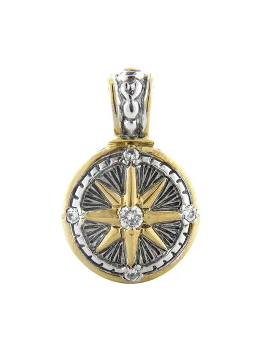 Little Inspirations - Compass Slider Charm Necklace John Medeiros Jewelry Collections