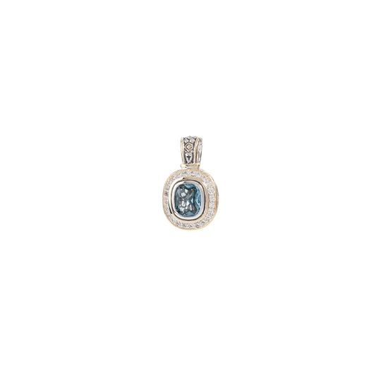 Nouveau Collection - Pavé Accented Oval Enhancer Pendant John Medeiros Jewelry Collections