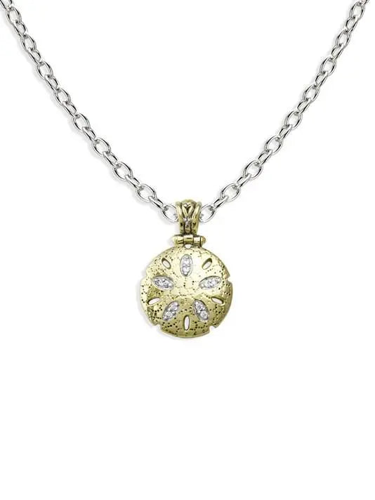 Ocean Images Seaside - Sand Dollar Pendant with Chain John Medeiros Jewelry Collections